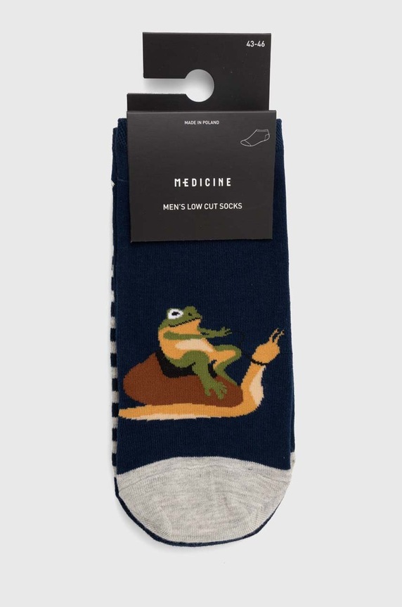 Oblečenie Bavlnené ponožky pánske RS24-LGM402 viacfarebná