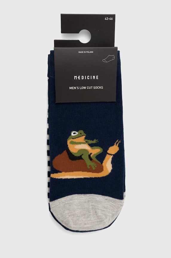 Oblečenie Bavlnené ponožky pánske RS24-LGM402 viacfarebná