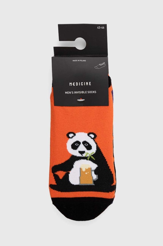 Oblečenie Bavlnené ponožky pánske RS24.LGM506 viacfarebná