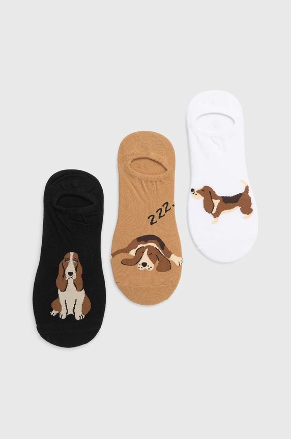 Bavlnené ponožky pánske krátke ponožky viacfarebná RS24.LGMA01