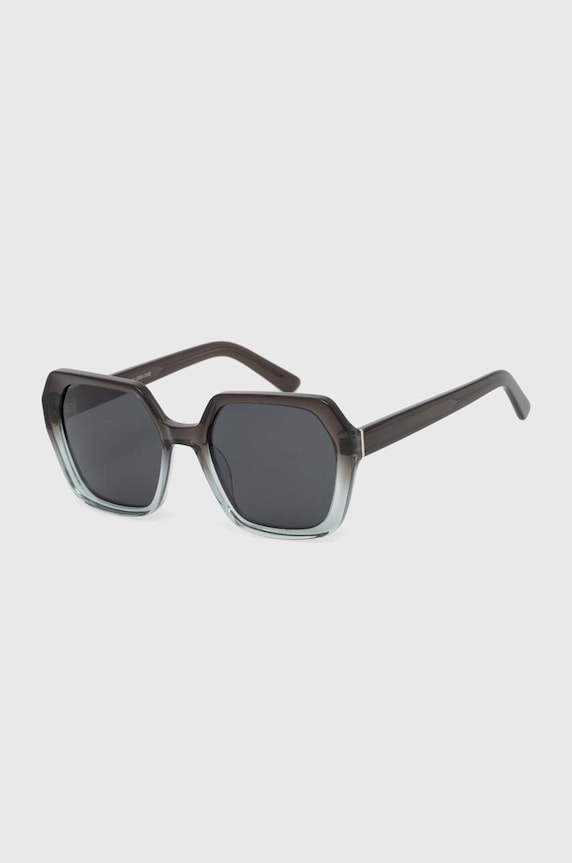 Okulary przeciwsłoneczne damskie z acetatu z polaryzacją kolor szary RS24-OKD811 szary RS24