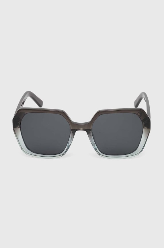 Akcesoria Okulary przeciwsłoneczne damskie z acetatu z polaryzacją kolor szary RS24-OKD811 szary