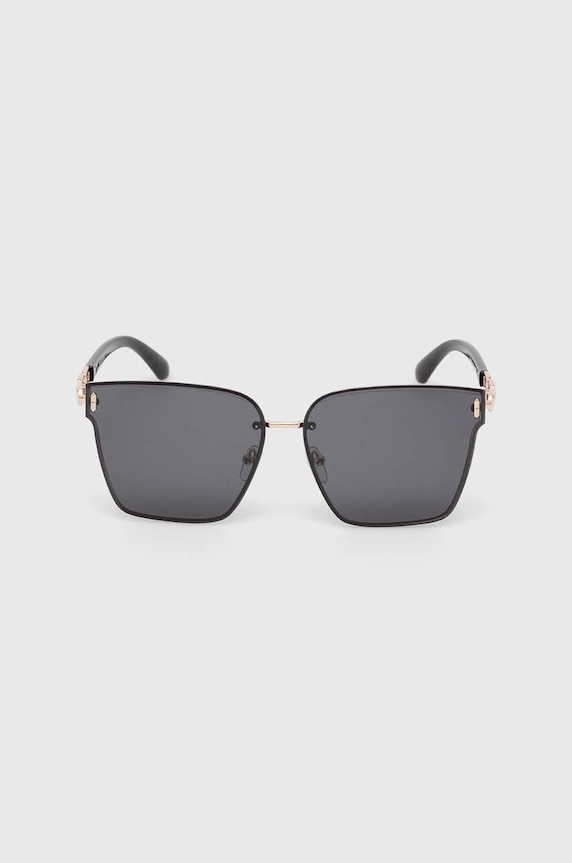 Okulary przeciwsłoneczne damskie kolor czarny RS24-OKD812 czarny RS24