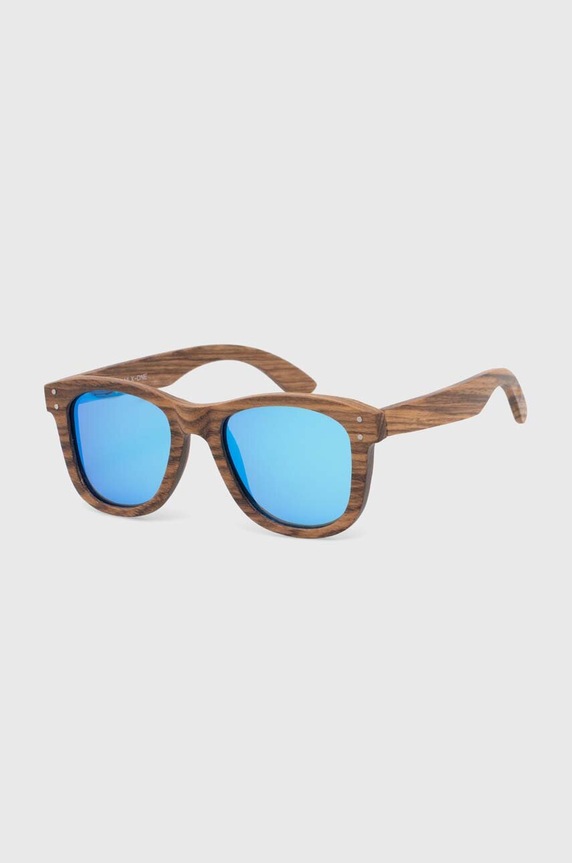 Okulary przeciwsłoneczne męskie z powłoką Revo i polaryzacją kolor multicolor lustrzana multicolor RS24-OKM503