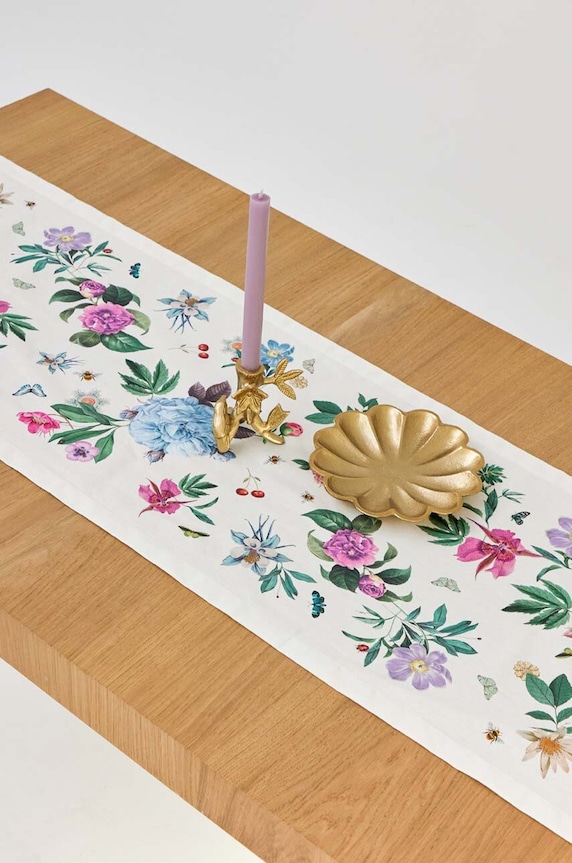 Bieżnik bawełniany wzorzysty 40 x 180 kolor multicolor multicolor RS24.ORU504