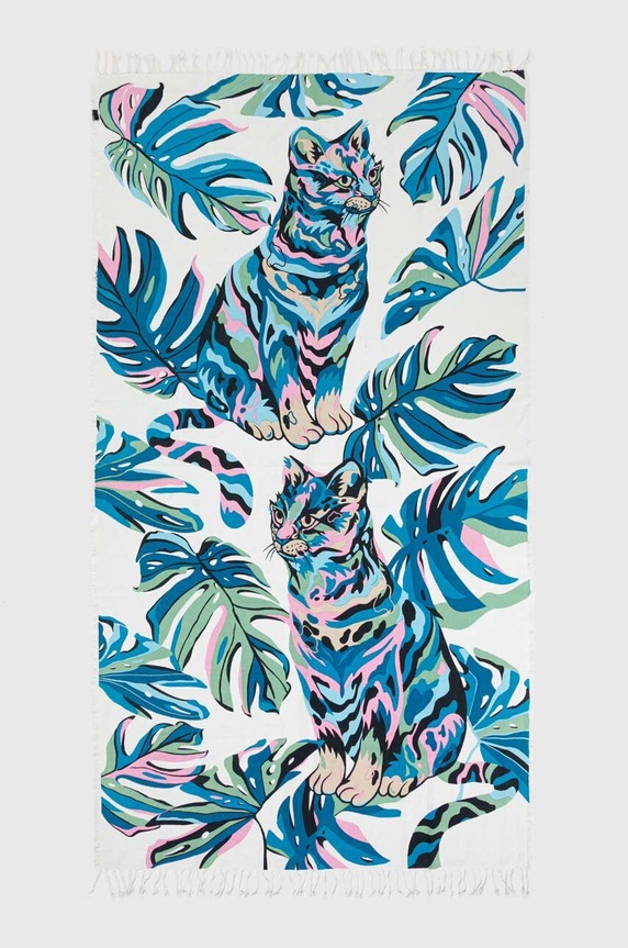 Ręcznik plażowy wzorzysty kolor multicolor RS24-REU801 multicolor RS24