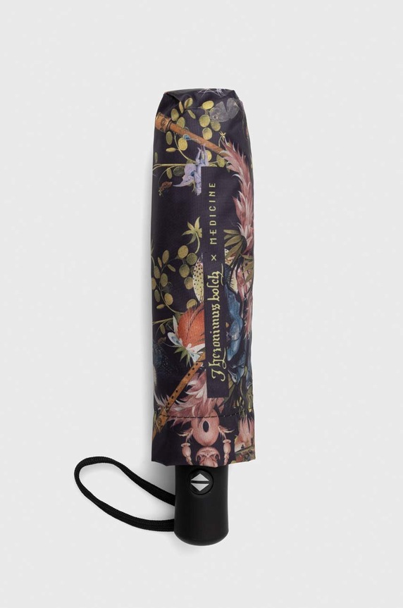 Deštník z kolekce Eviva L'arte černá barva černá RS24-ROU351