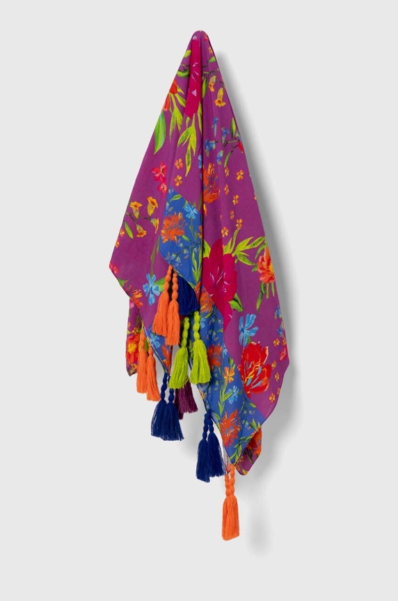 Chusta pareo damska wzorzysta kolor multicolor RS24-SAD907 multicolor RS24