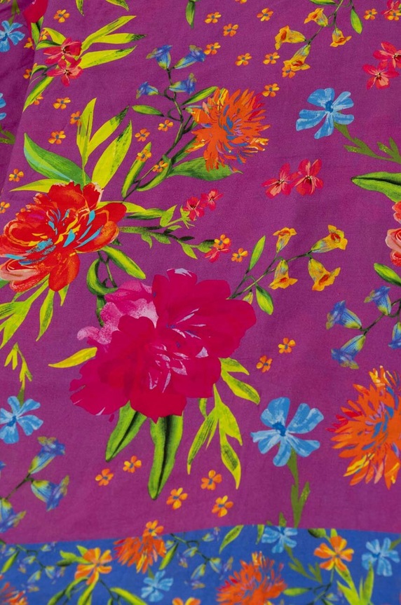 Chusta pareo damska wzorzysta kolor multicolor multicolor RS24-SAD907