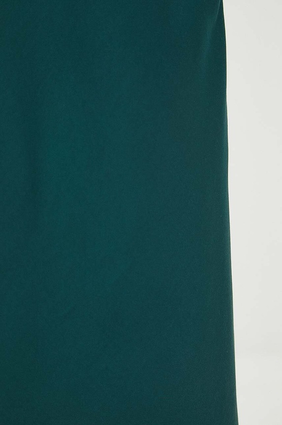 Spódnica damska maxi satynowa kolor zielony zielony RS24.SDD201