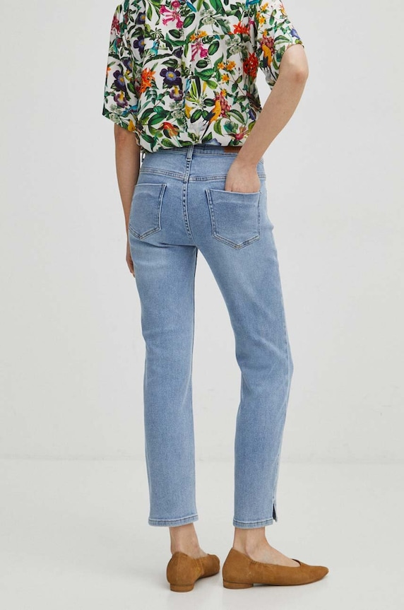 Odzież Medicine jeansy 5_Denim RS24-SJD501 niebieski