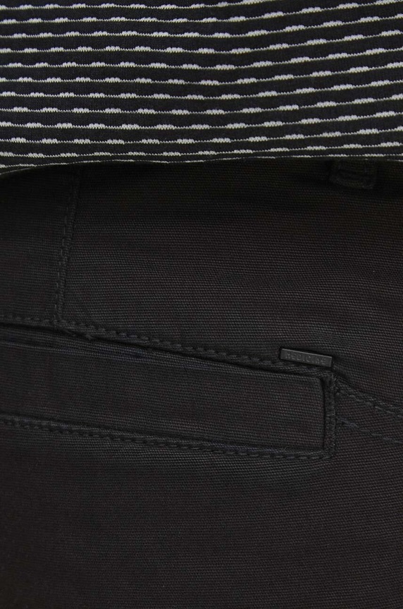 Spodnie męskie chino kolor czarny RS24-SPM033 czarny