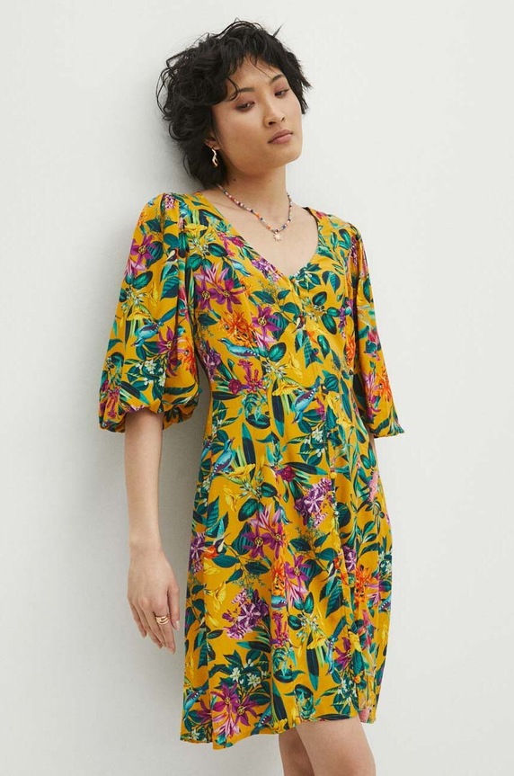 Medicine ruha háromnegyedes sárga RS24-SUD072