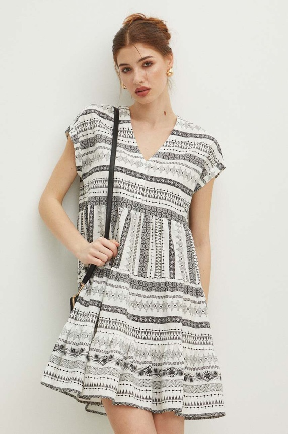 Medicine pamut ruha rövid fehér RS24-SUDA10