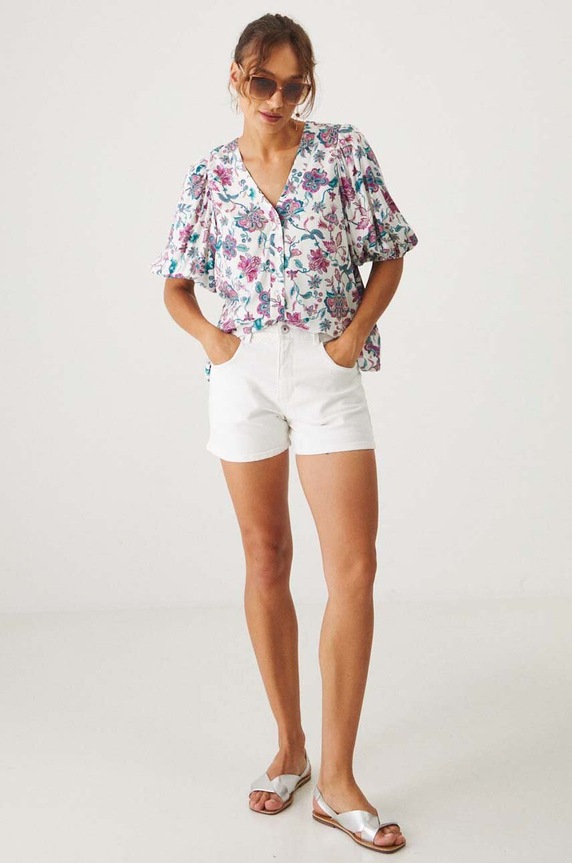 Medicine farmer rövidnadrág RS24.SZDA08 fehér RS24