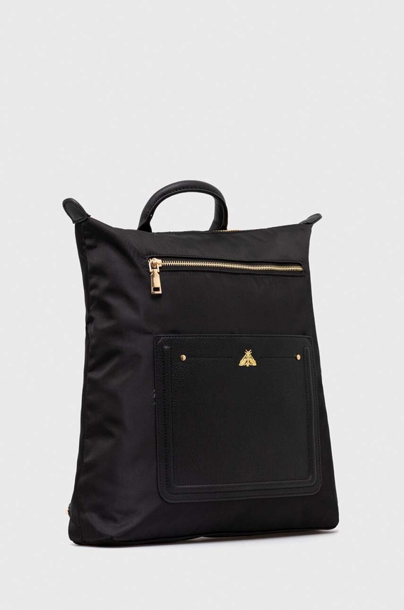 Plecak damski gładki kolor czarny RS24.TOD307 czarny RS24