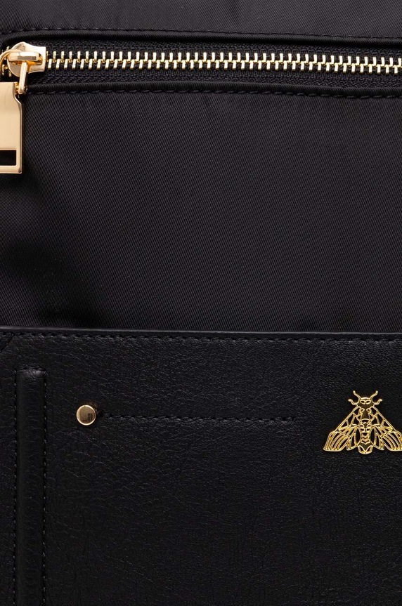 Akcesoria Plecak damski gładki kolor czarny RS24.TOD307 czarny