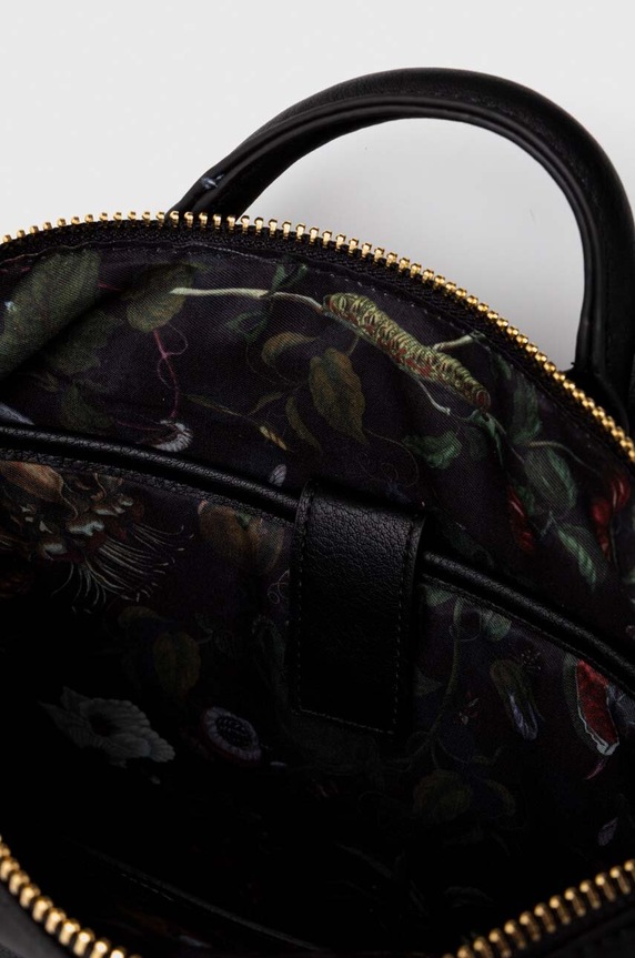 Plecak damski gładki kolor czarny RS24.TOD307 czarny