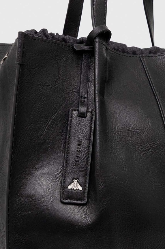 Akcesoria Torebka damska z imitacji skóry kolor czarny RS24.TOD404 czarny