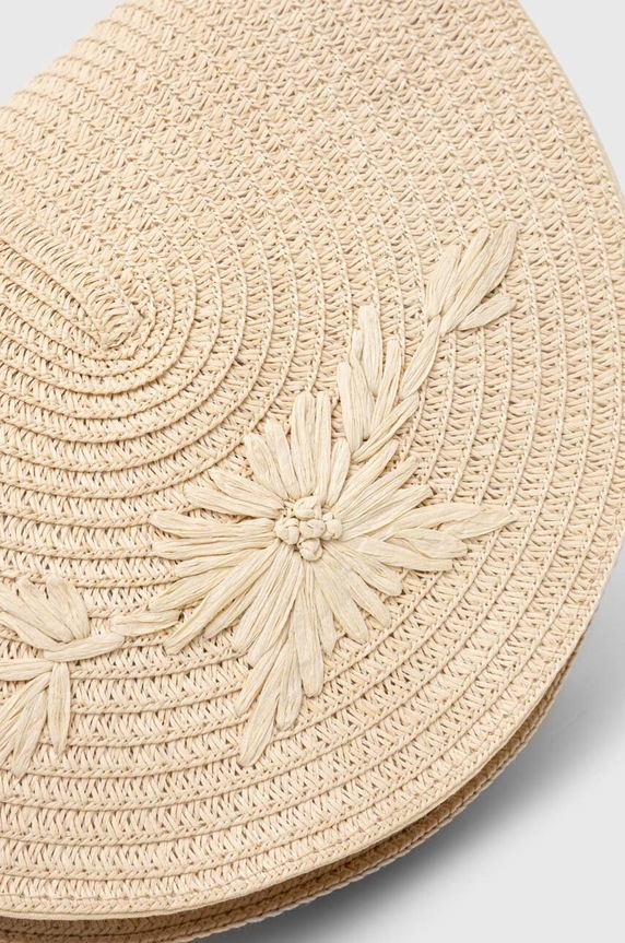 Kabelka dámská pletená s ozdobnou výšivkou béžová barva béžová RS24-TOD905