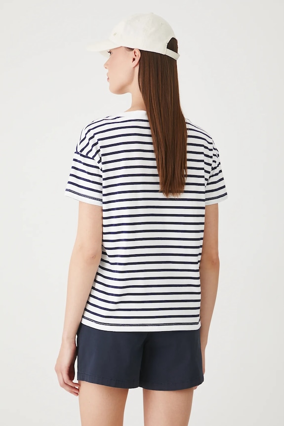 Odzież T-shirt damski bawełniany RS24-TSD074 biały