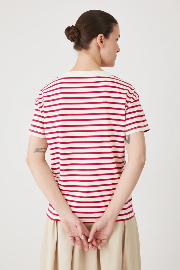 Odzież Medicine T-shirt damski bawełniany RS24-TSD074 beżowy