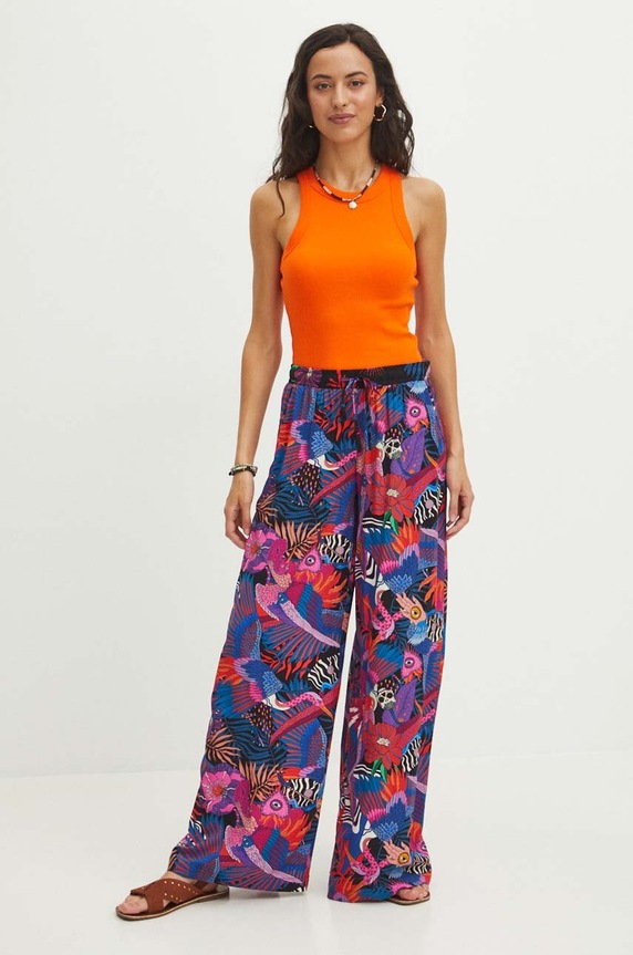 Top damski kolor pomarańczowy RS24.TTD0B0 pomarańczowy RS24