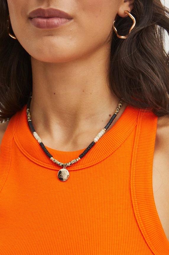 Top damski kolor pomarańczowy RS24.TTD0B0 pomarańczowy