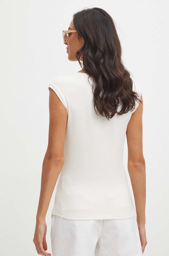 Odzież T-shirt damski kolor beżowy RS24.TTD0B1 beżowy