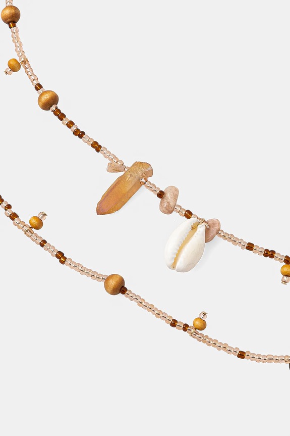 Akcesoria Medicine łańcuszek body chain 2-pack RS25.AKD801 beżowy