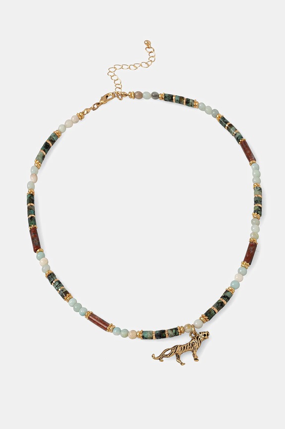 Medicine naszyjnik kamień naturalny multicolor RS25.ASD801