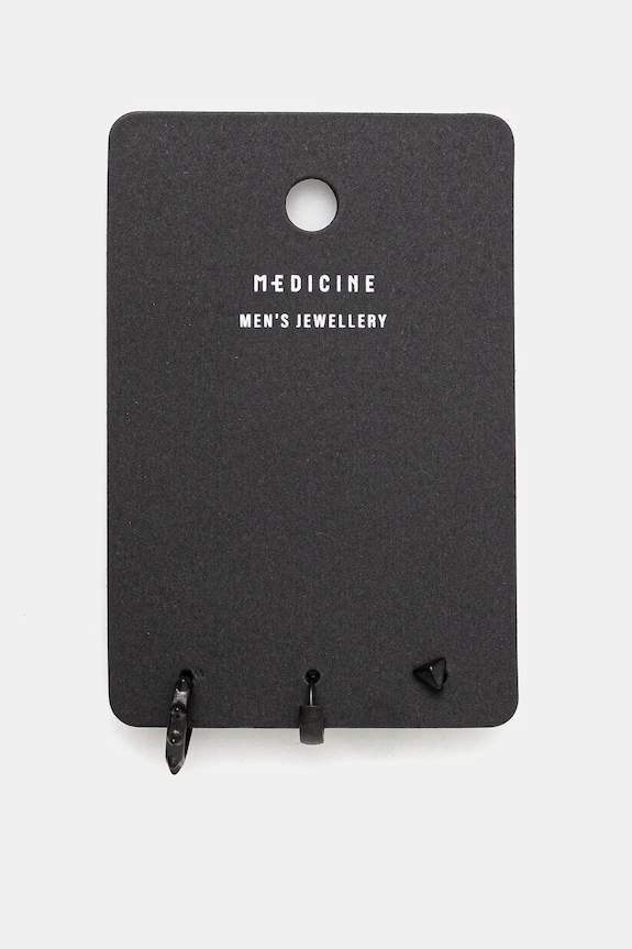 Medicine fülbevaló 3 pár RS25-AUM500 fekete RS25