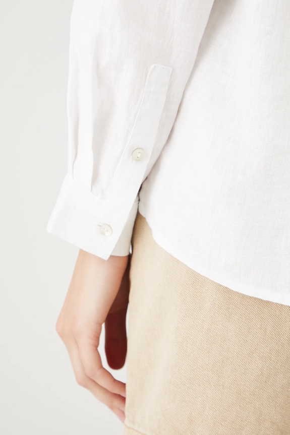 Lanena bluza Medicine RS25-BDD706 bijela