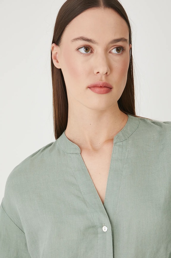 Λευκή μπλούζα Medicine πράσινο RS25-BDD706