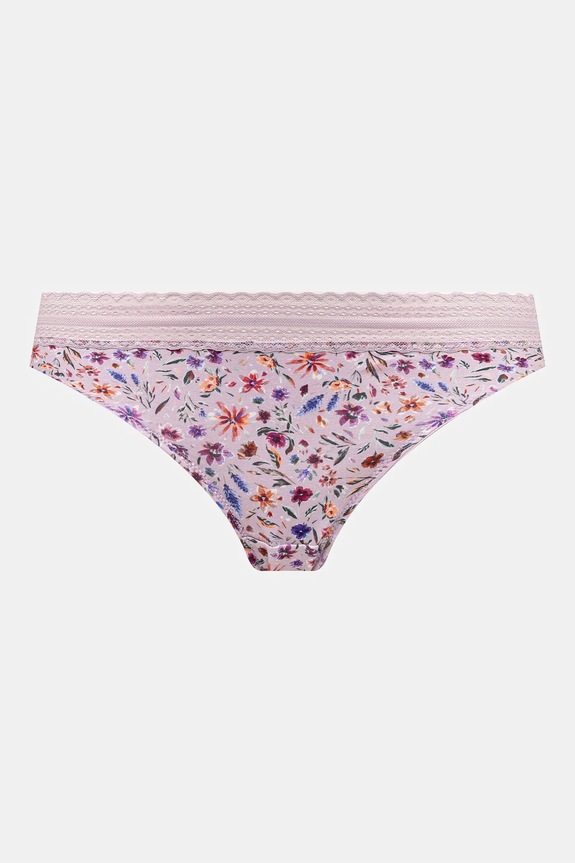 Odzież Figi bawełniane damskie briefs z elastanem w kwiaty (3-pack) kolor multicolor RS25.BID303 multicolor