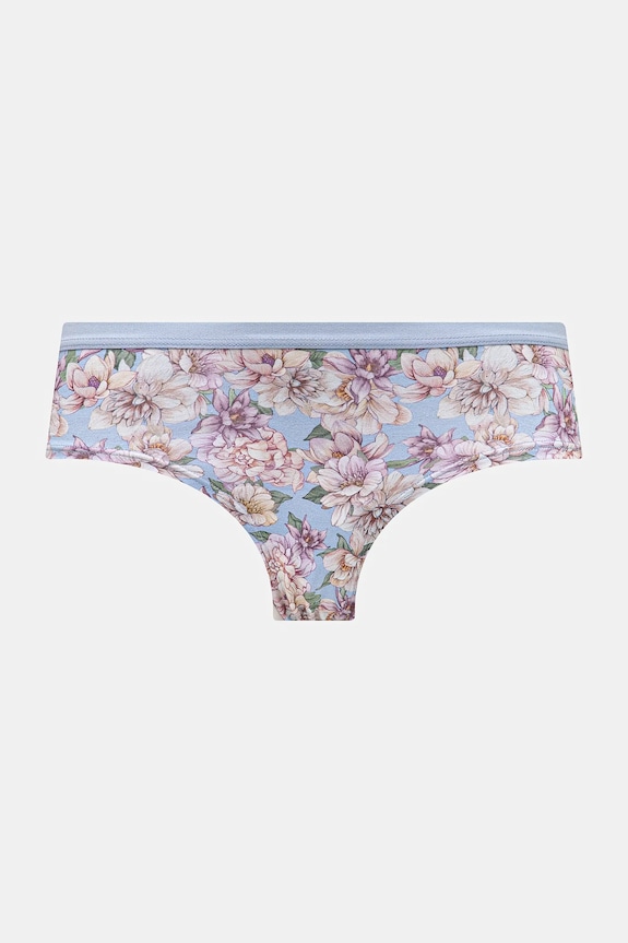 Figi bawełniane damskie briefs w kwiaty (3-pack) kolor multicolor RS25-BID709 multicolor RS25