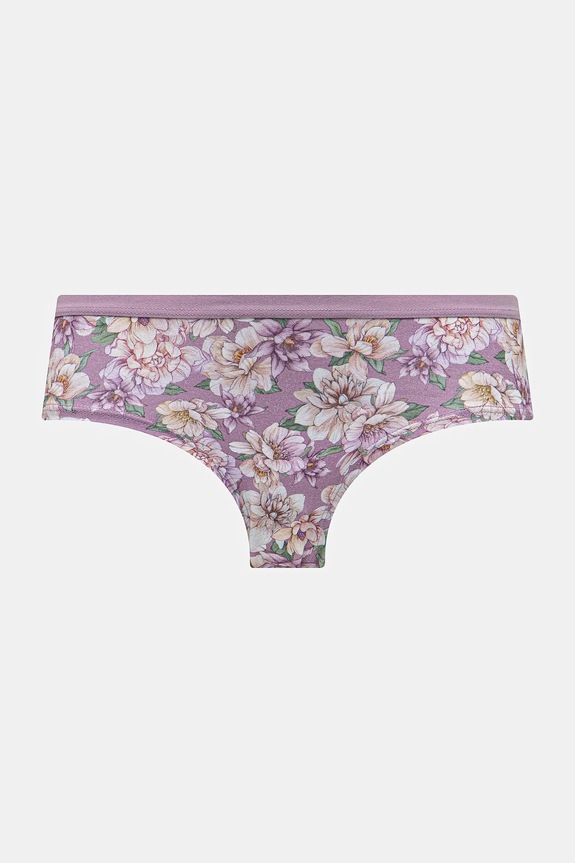 Odzież Figi bawełniane damskie briefs w kwiaty (3-pack) kolor multicolor RS25-BID709 multicolor