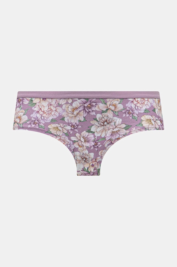 Odzież Figi bawełniane damskie briefs w kwiaty (3-pack) kolor multicolor RS25-BID709 multicolor