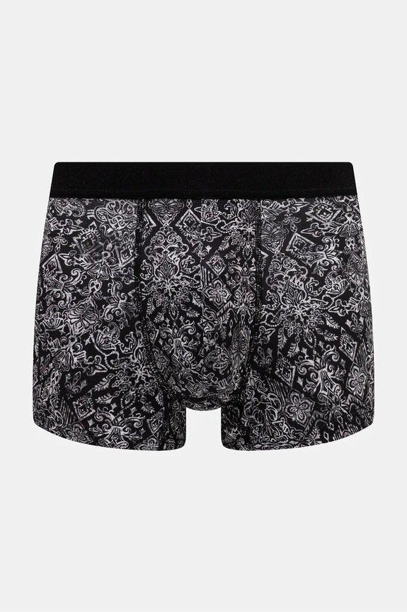 Odzież Bokserki bawełniane męskie z elastanem wzorzyste (2-pack) kolor multicolor RS25-BIM300 multicolor