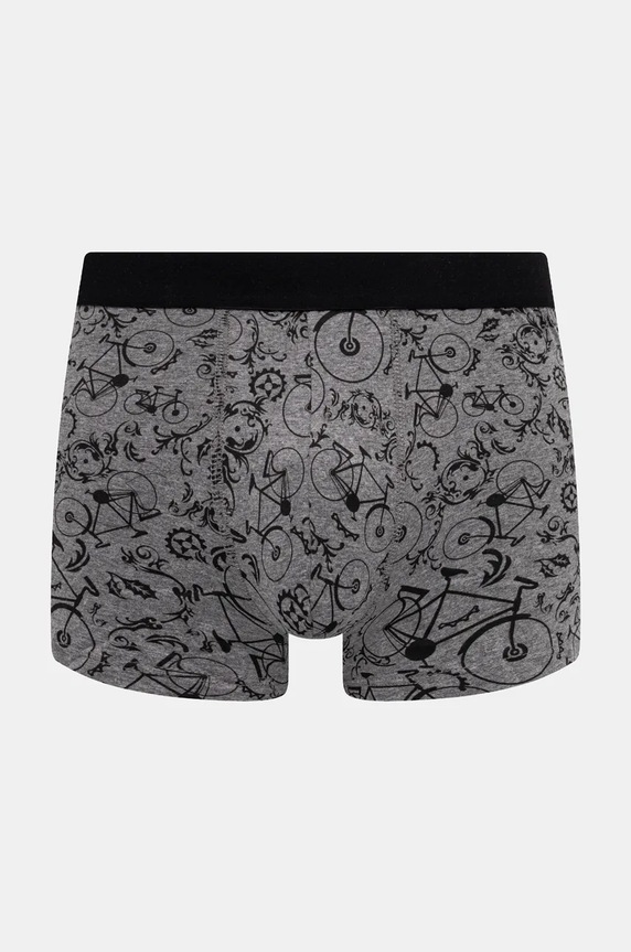 Oblečenie Bavlnené boxerky pánske vzorované s elastanom (2-pack) viac farieb RS25-BIM507 viacfarebná