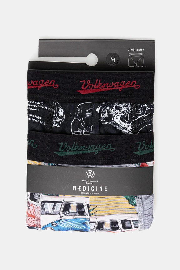 Męskie z elastanem Volkswagen (2-pack) kolor multicolor RS25-BIM951