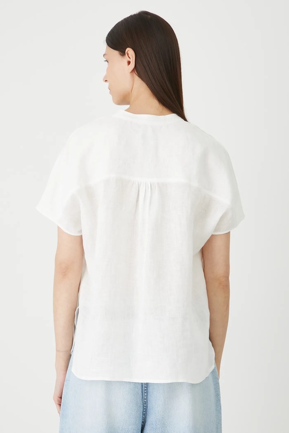 Odzież Medicine bluzka lniana RS25-BKD904 biały