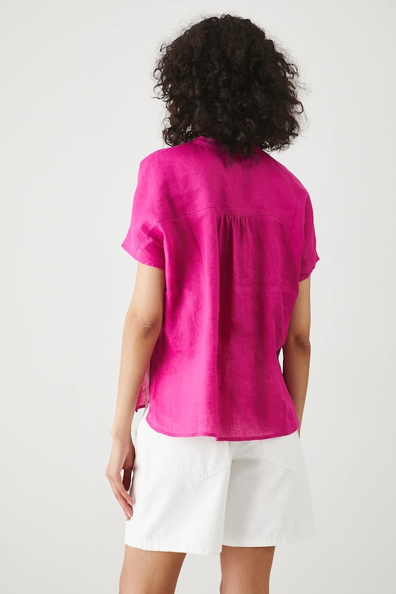 Odjeća Lanena bluza Medicine RS25-BKD904 ljubičasta