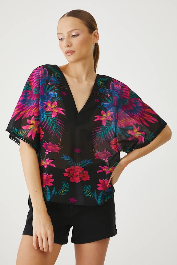 Odjeća Pamučna majica Medicine RS25-BKDA02 crna