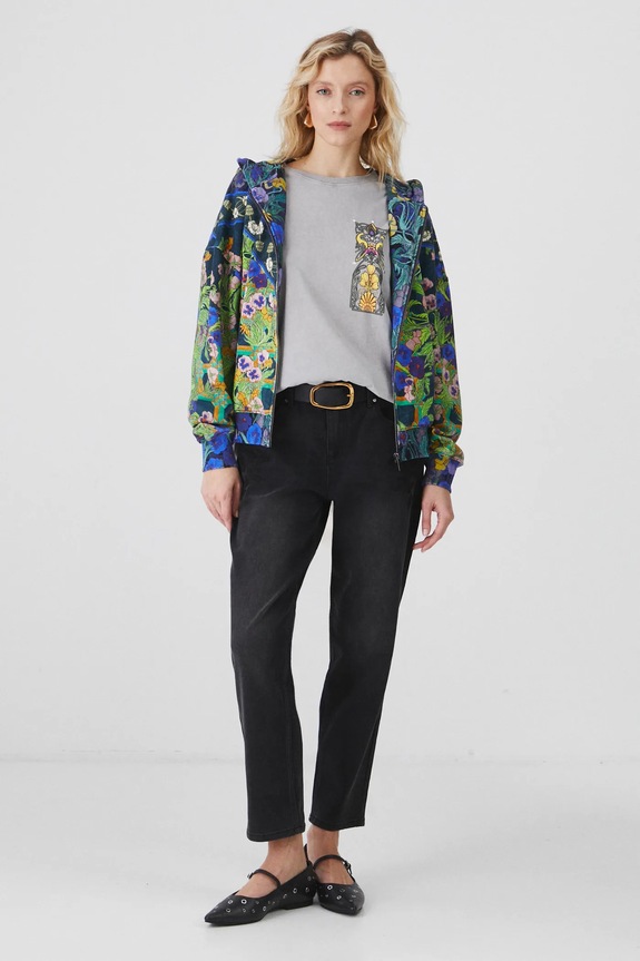 Odzież Bluza damska z kolekcji Eviva L'arte kolor multicolor RS25.BLD256 multicolor