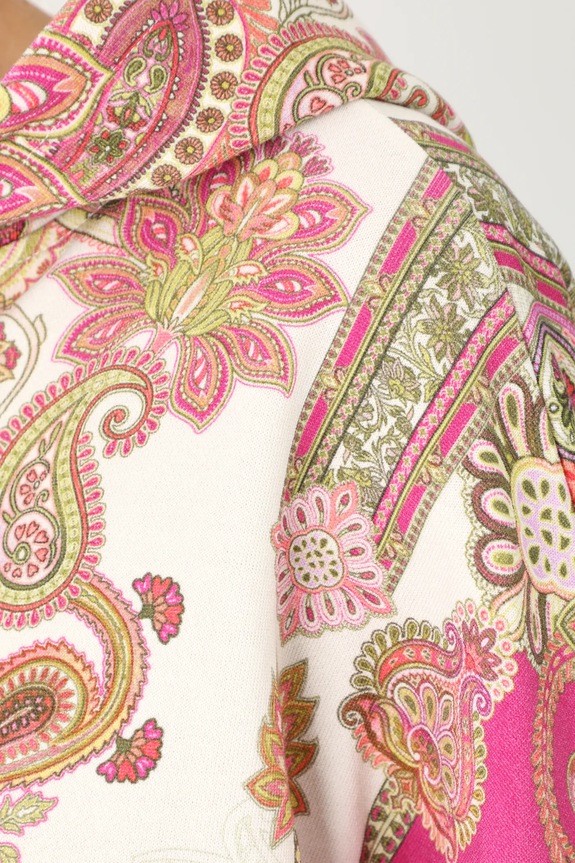 Bluza damska z kapturem wzorzysta kolor multicolor RS25-BLD500 multicolor