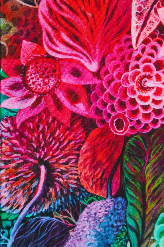 Mikina dámská by Justyna Stoszek – Forest Forever, Sense of Values zelená barva RS25-BLD651