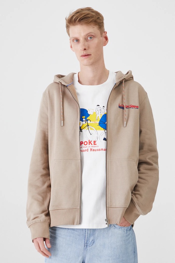 Bluza męska z kolekcji Eviva L'arte kolor beżowy RS25.BLM204 beżowy RS25