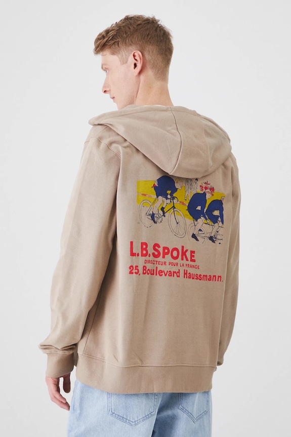 Bluza męska z kolekcji Eviva L'arte kolor beżowy beżowy RS25.BLM204