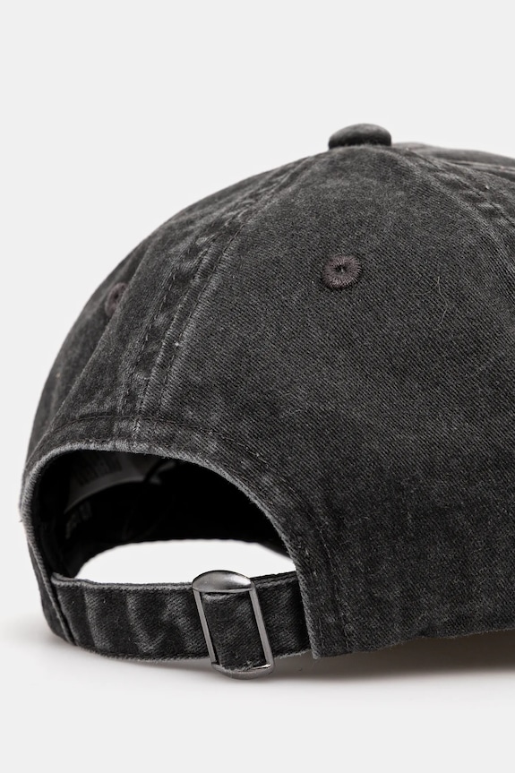 Czapka z daszkiem bawełniana damska z kolekcji Dzień Kota kolor czarny czarny RS25-CAD350